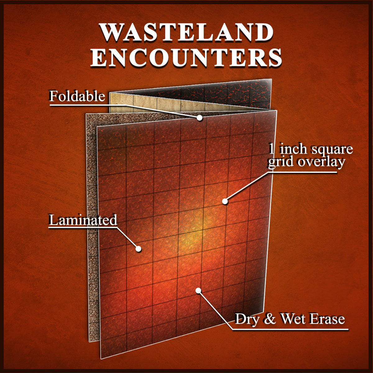 Wasteland Encounters - Map Pack