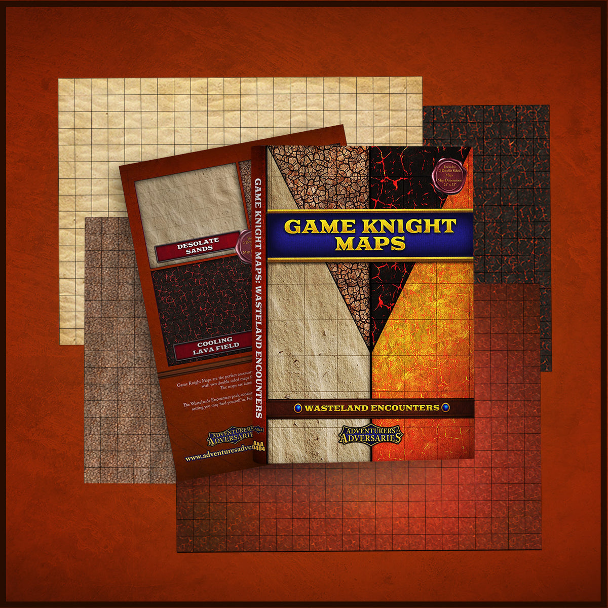 Wasteland Encounters - Map Pack
